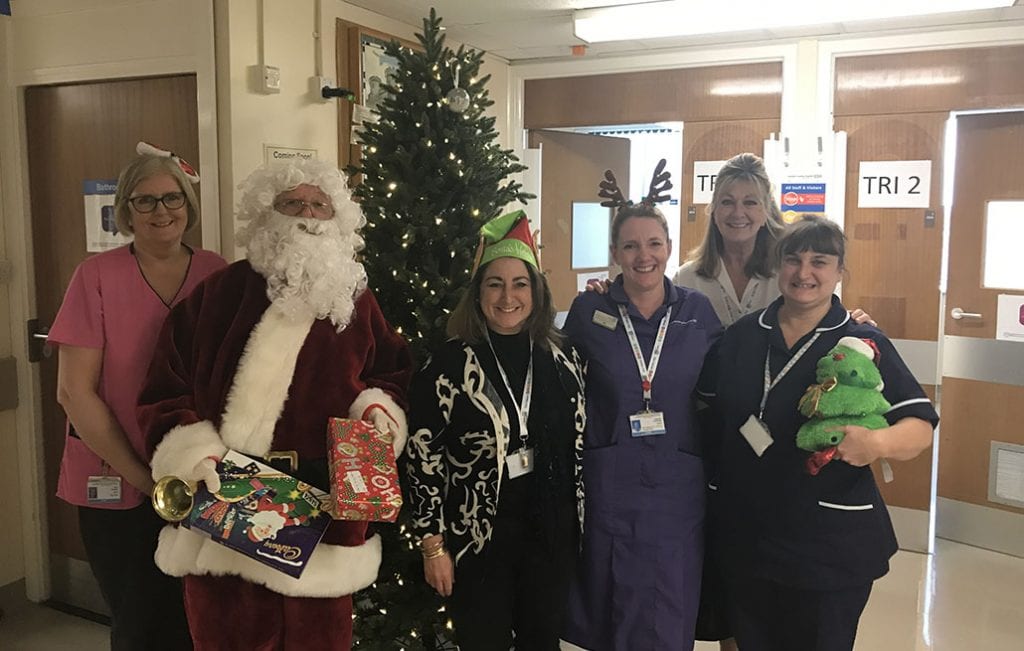 Christmas on the Childrens Ward at Royal Preston Hospital
